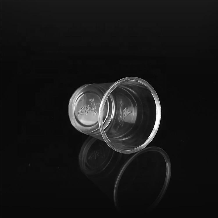 100% Eco Friendly Biodegradable Compostable Disposable Food Container Clear Bio-Based Portion PLA Cup with lid - Fastfoodpak