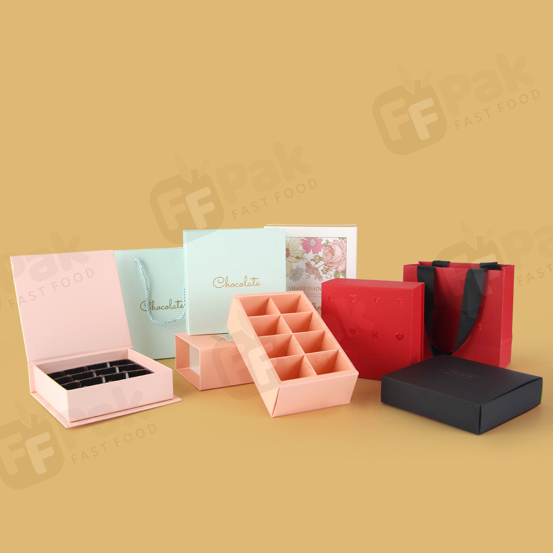 Customized Branded Chocolate Series Packaging Solution - Fastfoodpak