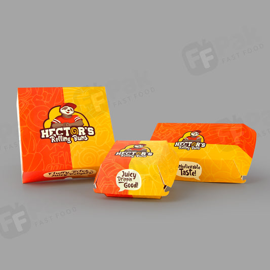 Customize Branded Buger Series Packaging Solution - Fastfoodpak
