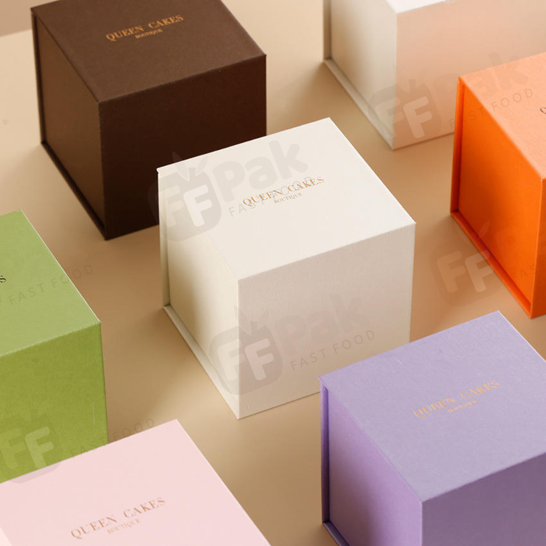 Custom Logo Printed Wholesale Christmas Pink Gold Stamping Bakery Cake Donuts And Cookie Doughnut Box - Fastfoodpak