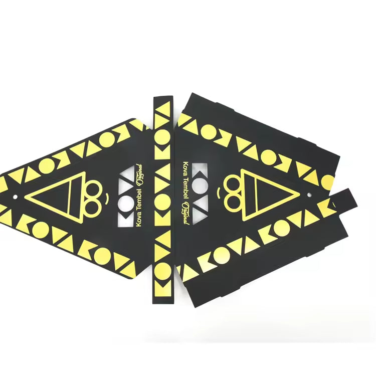 Custom Logo Wholesale Kraft Paper Mini Triangle Packaging Carton Single Pizza Slice Box For Food - Fastfoodpak