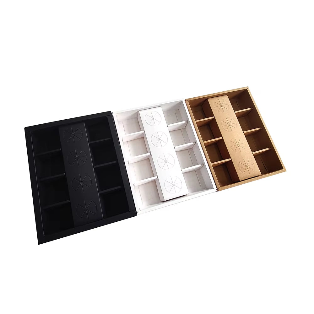 Custom Logo Wholesale Party Favor Cookie Box With Dividers Candy Cookie Bakery Tray Packaging Box - Fastfoodpak