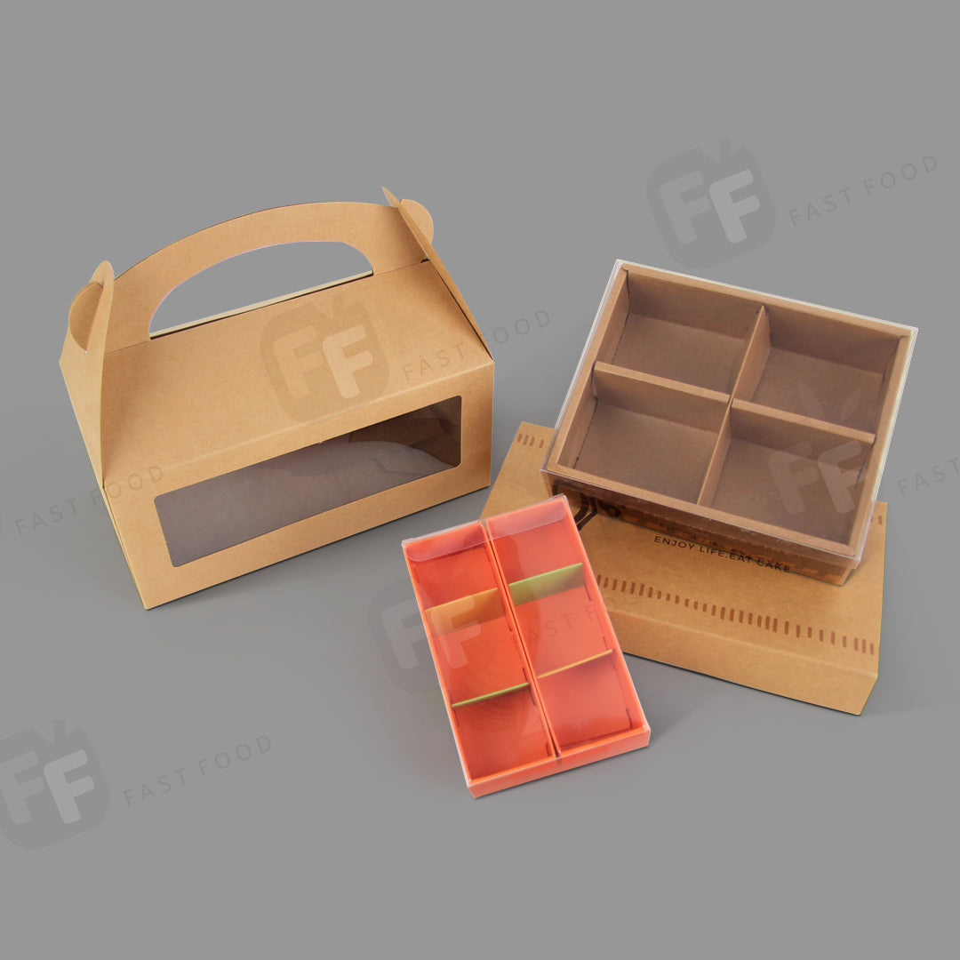 Customized Branded Cake Bakery Series Packaging Solution - Fastfoodpak