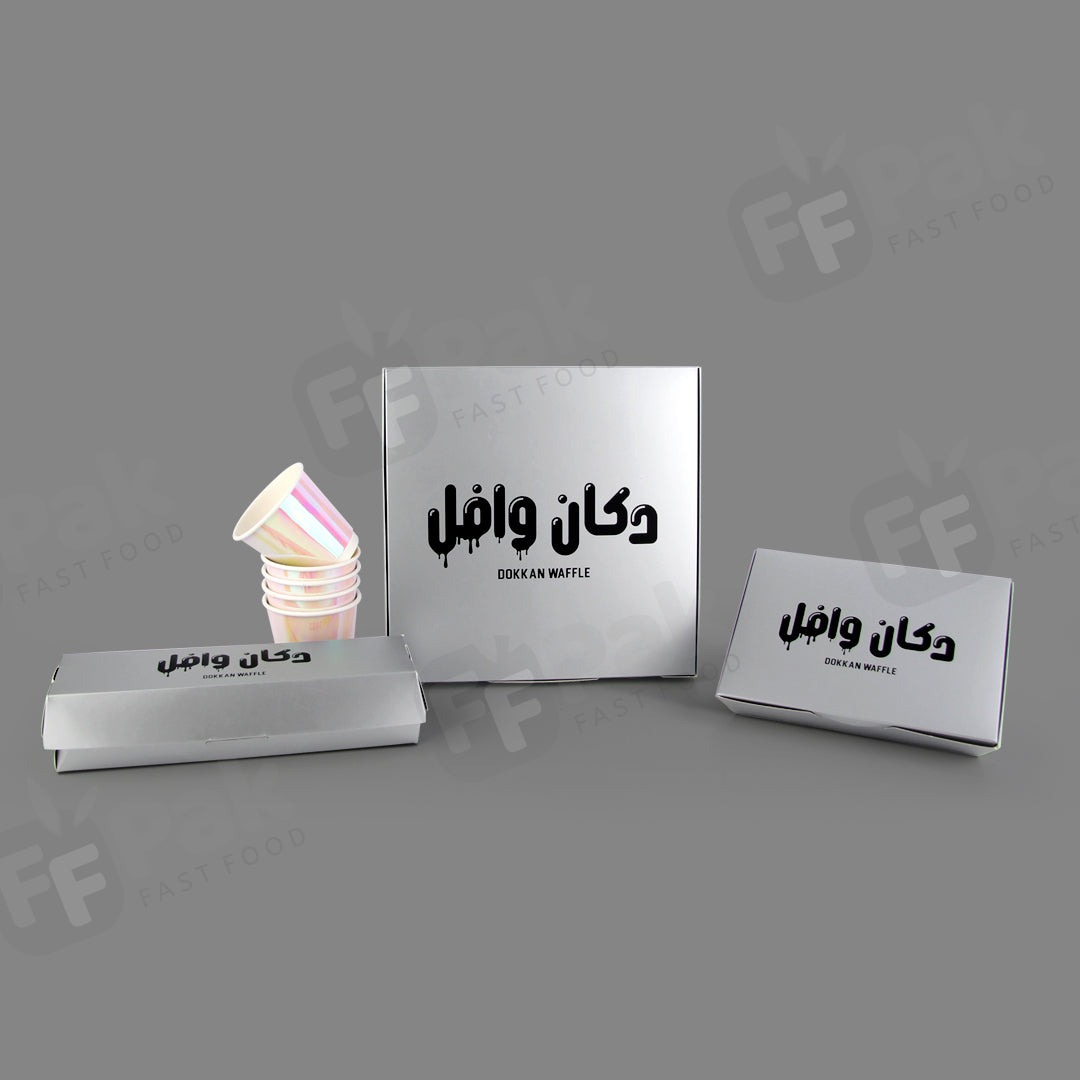 Customized Branded Waffle Bakery Series Packaging Solution - Fastfoodpak