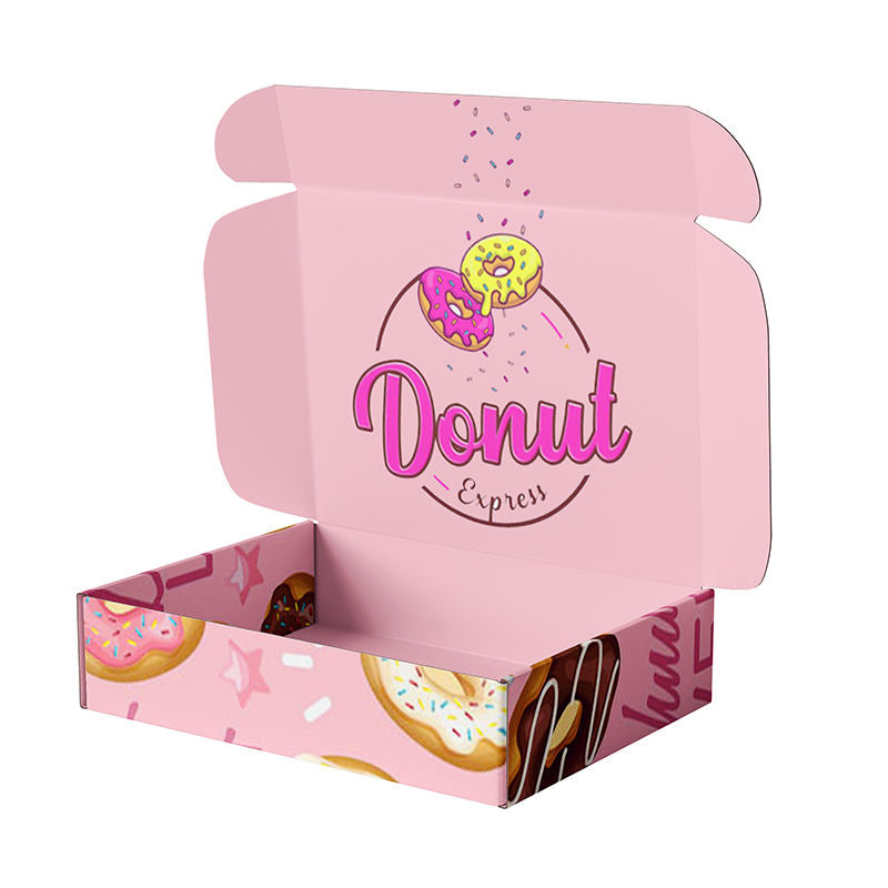 Wholesale Custom Printed Bakery Box Cake Donut Box Packaging Food Doughnut Box - Fastfoodpak