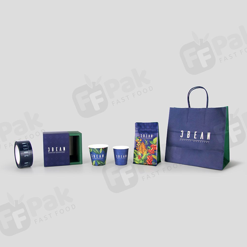 Personalized Coffee Packaging Solutions Ideal for Roasters Coffee Chains Cafe Take Away - Fastfoodpak