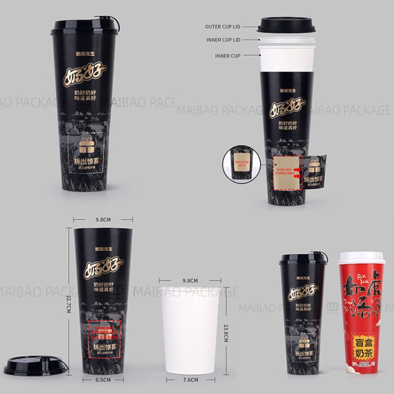 Custom Blind Box Cup for Promotional and Branded Beverage Packaging