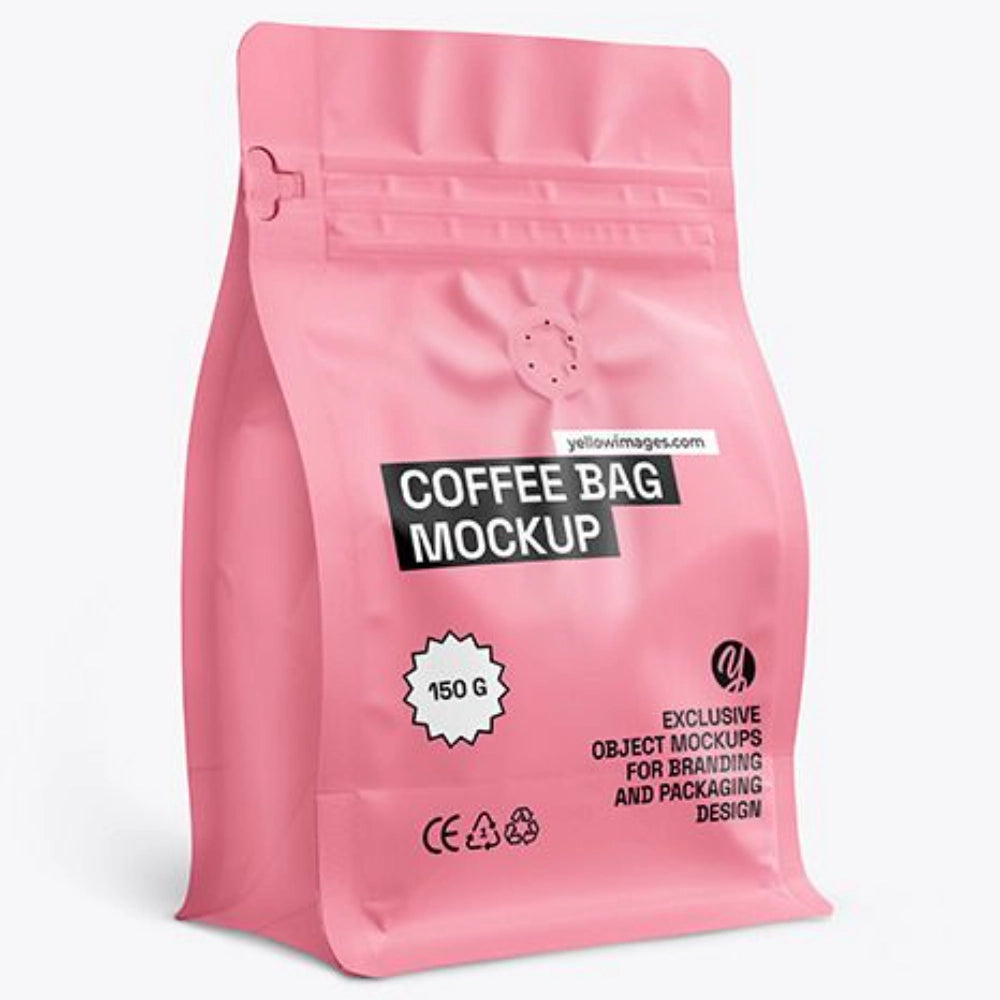 Premium Coffee Pouches with Valve for Freshness & Convenience
