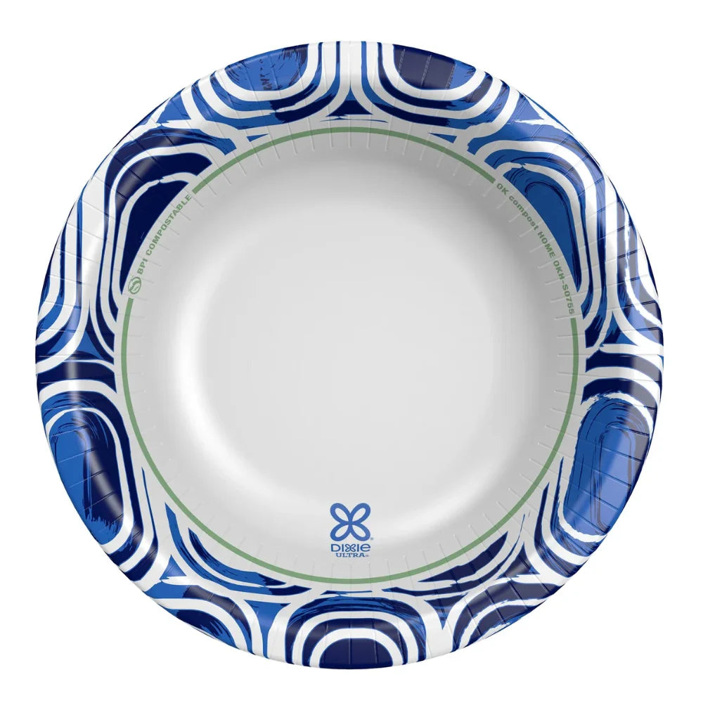 Bols à soupe chauds en papier kraft respectueux de l'environnement avec couvercle ventilé