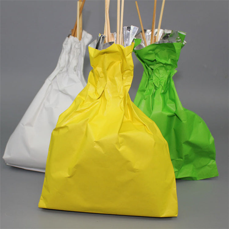 Disposable Hot Food Packing Bags Burger Sandwich Street Snacks Hot Dog Takeout Wrapping Paper Bag With Foil - Fastfoodpak