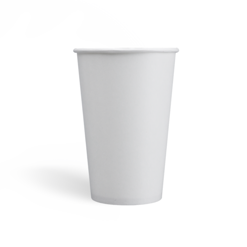 Custom Logo Eco-friendly Biodegradable Water-Based Barrier Coating Single Wall Paper Cups - Fastfoodpak