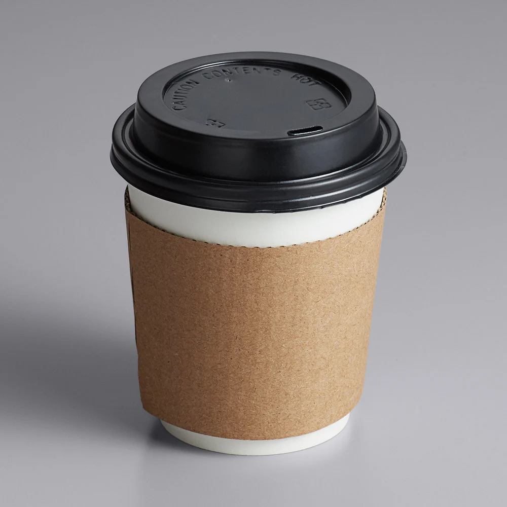 Custom Sizes Compostable Biodegradable Hot Cup Lid - Fastfoodpak