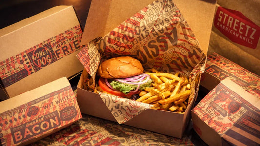 Fastfoodpak burger boxes