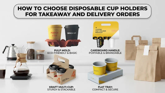 How to Choose Disposable Cup Holders for Takeaway and Delivery Orders Phase