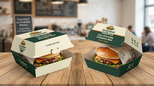 Clamshell Burger Boxes vs Foldable Boxes: Which One Fits Your Business?