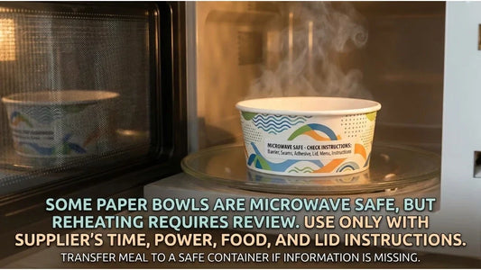 fastfoodpak Are Paper Bowls Microwave Safe