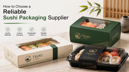 How to Choose a Reliable Sushi Packaging Supplier