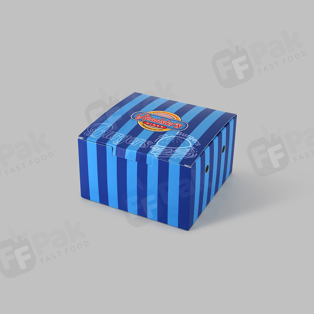 Custom Branded Fast Food Burger Fried Chicken Packaging Boxes Durable Perfect for Takeout and Delivery