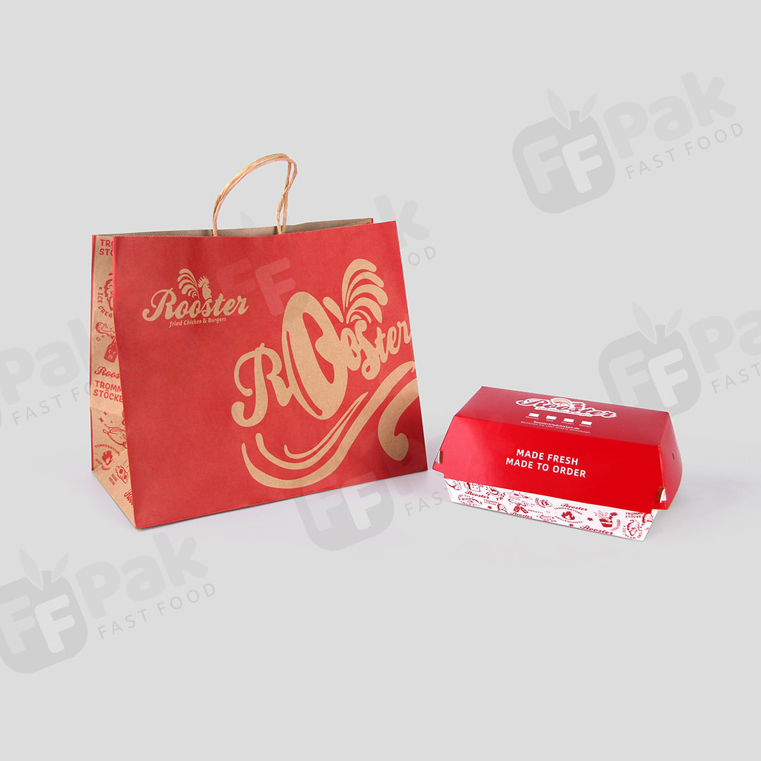 Personalized Fastfood Burger Packaging Solutions Showcase Your Brand with Premium Quality Design