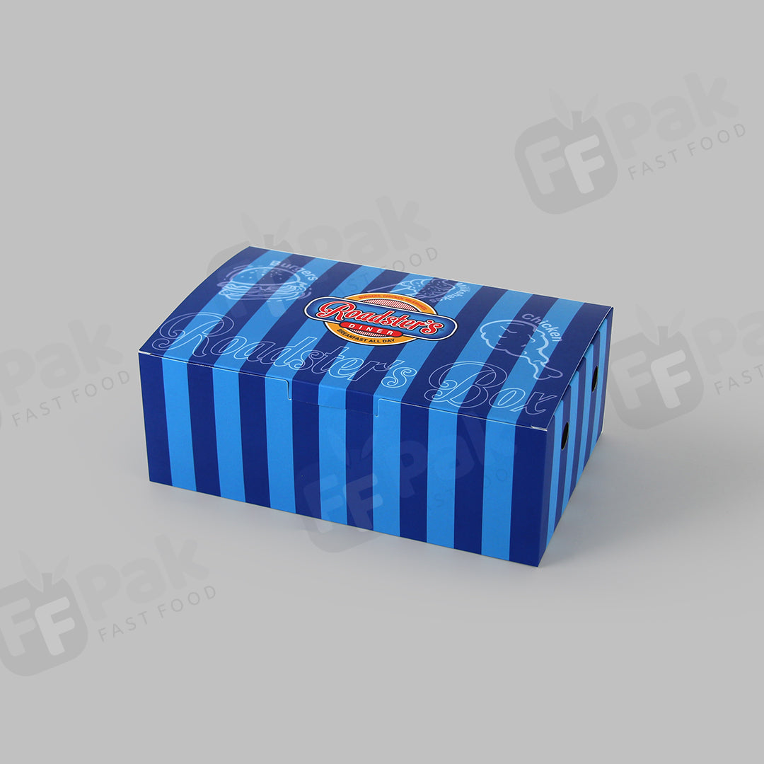 Custom Branded Fast Food Burger Fried Chicken Packaging Boxes Durable Perfect for Takeout and Delivery