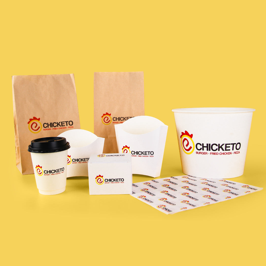 Customize Branded Buger Series Packaging Solution