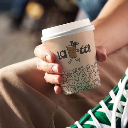 Paper Coffee Cups With Logo Tailored for Professional Beverage Branding