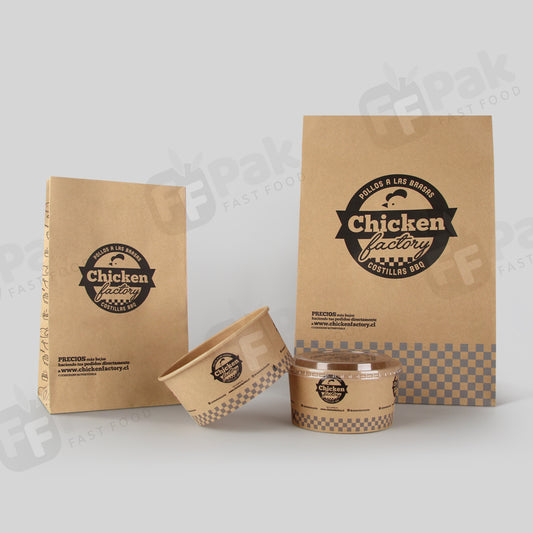 Customize Branded Fried Chicken Series Packaging Solution