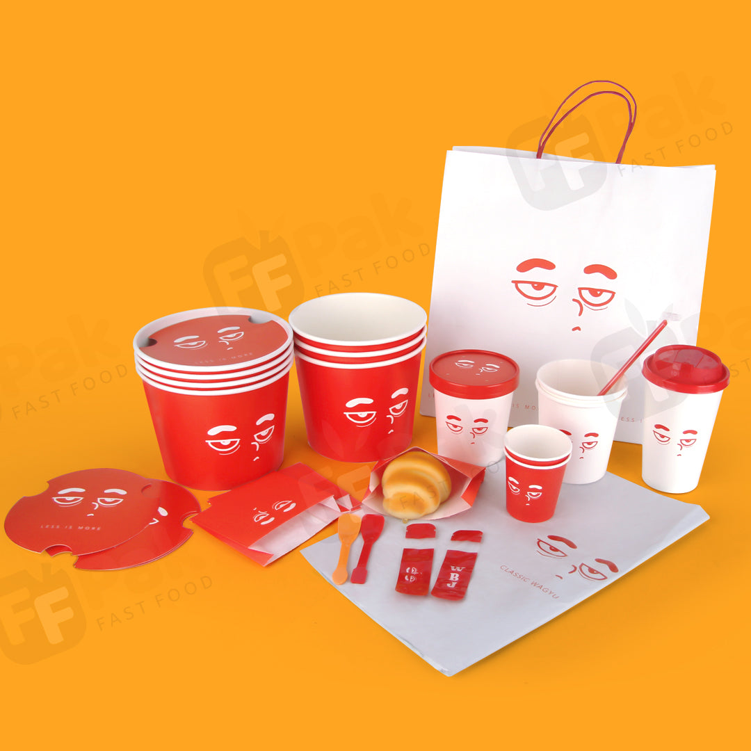 Customize Branded Buger Series Packaging Solution