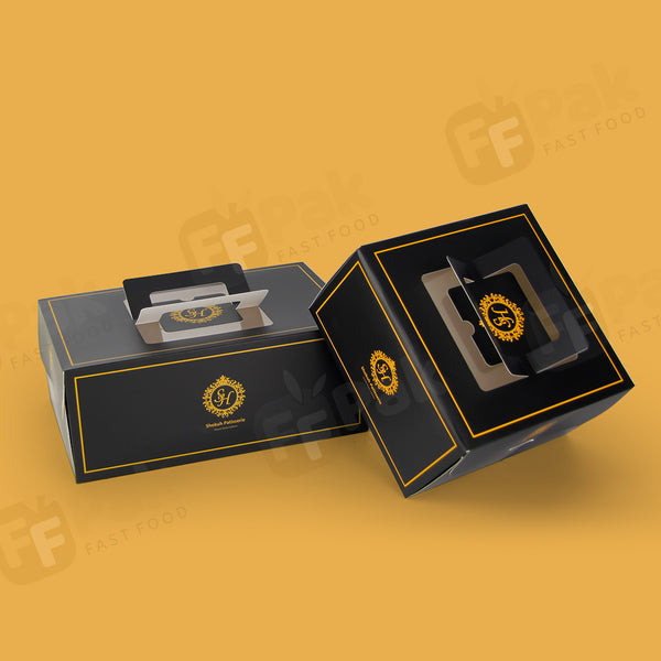 Cupcake Boxes with Inserts And Window Kraft Bakery Cake Boxes Pastry for Cookie - Fastfoodpak