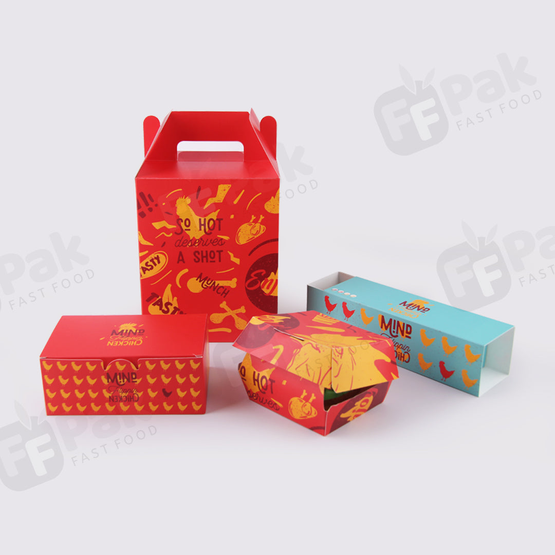 Customize Branded Fried Chicken Series Packaging Solution