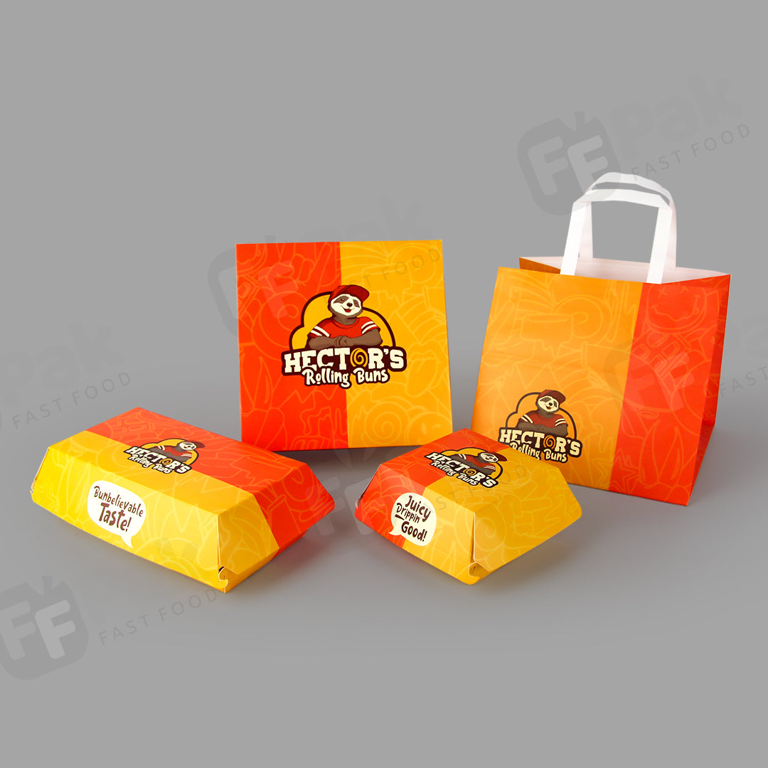 Customize Branded Buger Series Packaging Solution