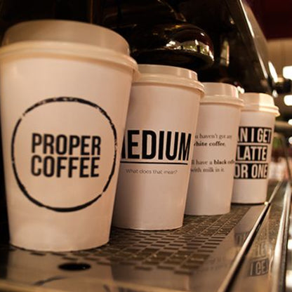 Premium Insulated Paper Coffee Cups for Hot Beverage Service