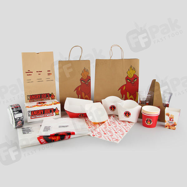 Customize Branded Fried Chicken Series Packaging Solution - Fastfoodpak