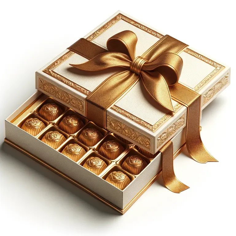 Custom Printed Heaven And Earth Cover Packaging  Gift Boxes Luxury Sweet Candy Chocolate Box