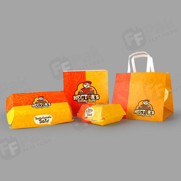 Customize Branded Buger Series Packaging Solution - Fastfoodpak