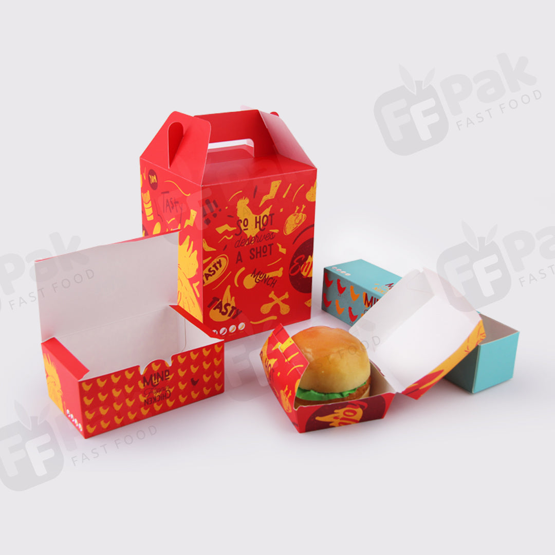 Customize Branded Fried Chicken Series Packaging Solution