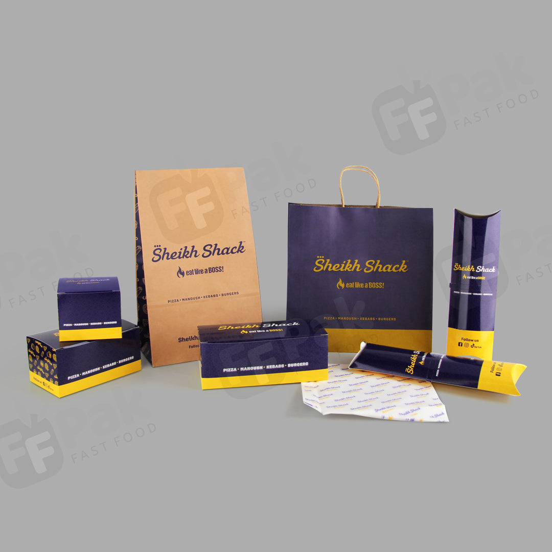 Customize Branded Shawarma Series Packaging Solution