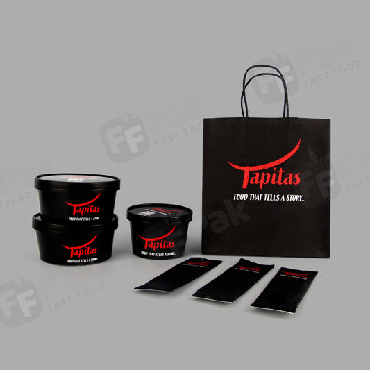 Customize Branded Restaurant Food Take Away To Go Packaging Solution