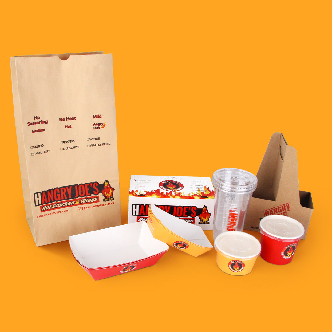 Customize Branded Fried Chicken Series Packaging Solution