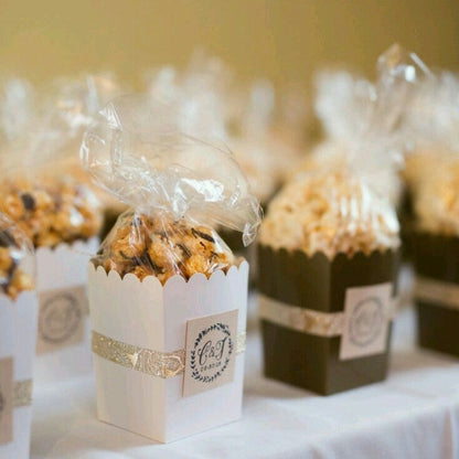 Miniature Popcorn Boxes for Sampling Parties Kids Events and Catering