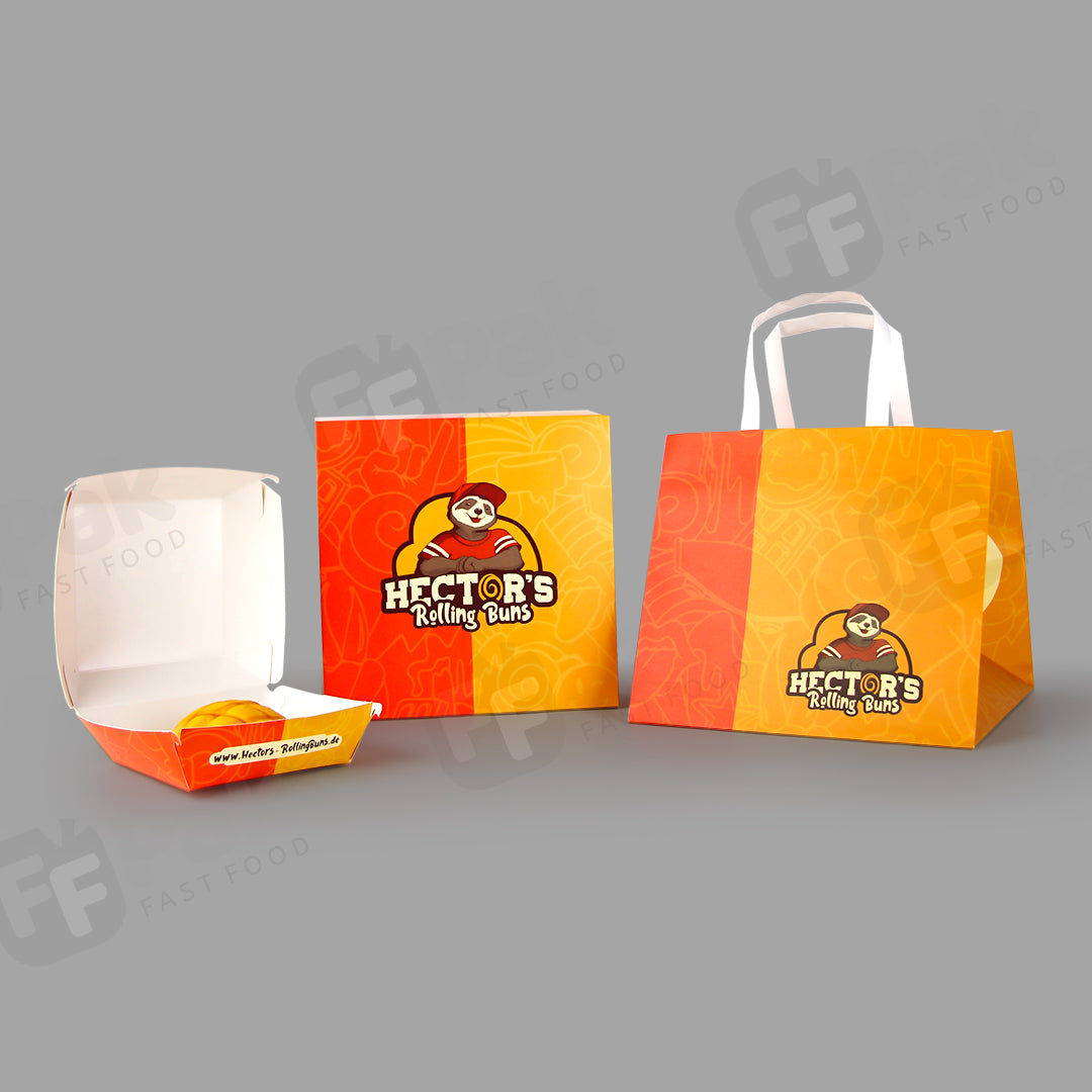 Customize Branded Buger Series Packaging Solution