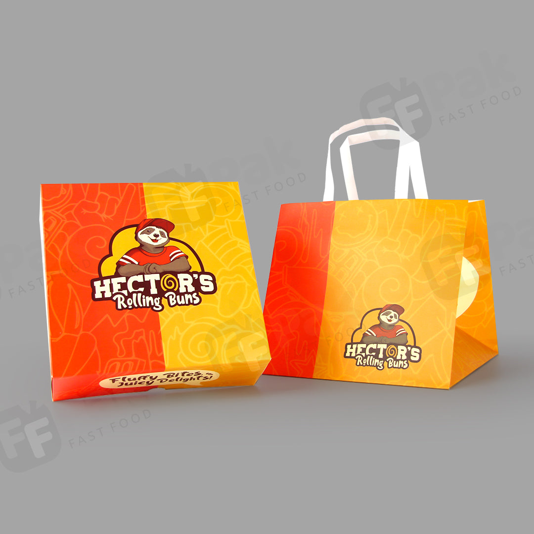 Customize Branded Buger Series Packaging Solution