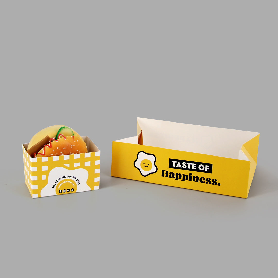 Customized Branded Egg Toast Series Packaging Solution – Fastfoodpak