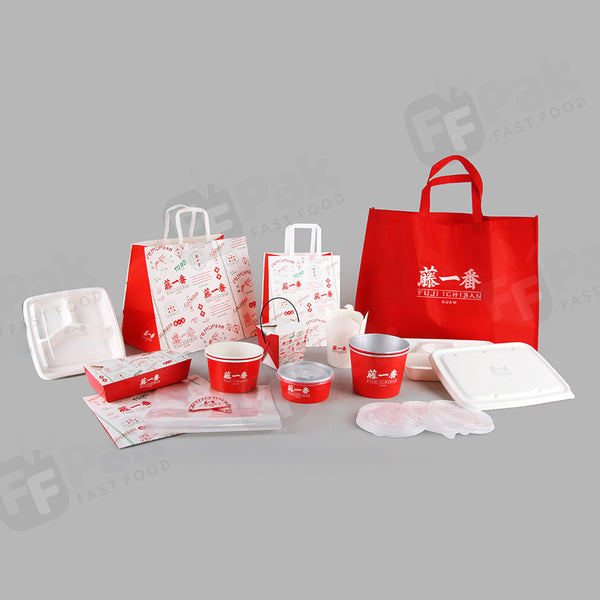 Customize Branded Asian Food Packaging Solution - Fastfoodpak
