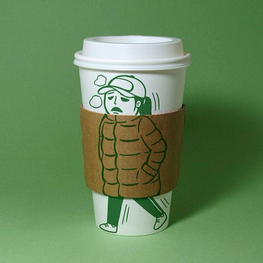 Custom Insulated Paper Coffee Cups for Hot Drinks and Branding