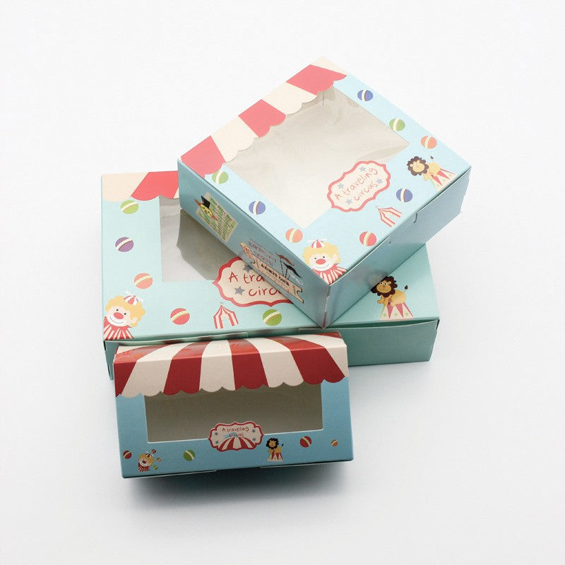 Cajas de embalaje de panadería de pastelería impresas personalizadas con impresión de logotipo