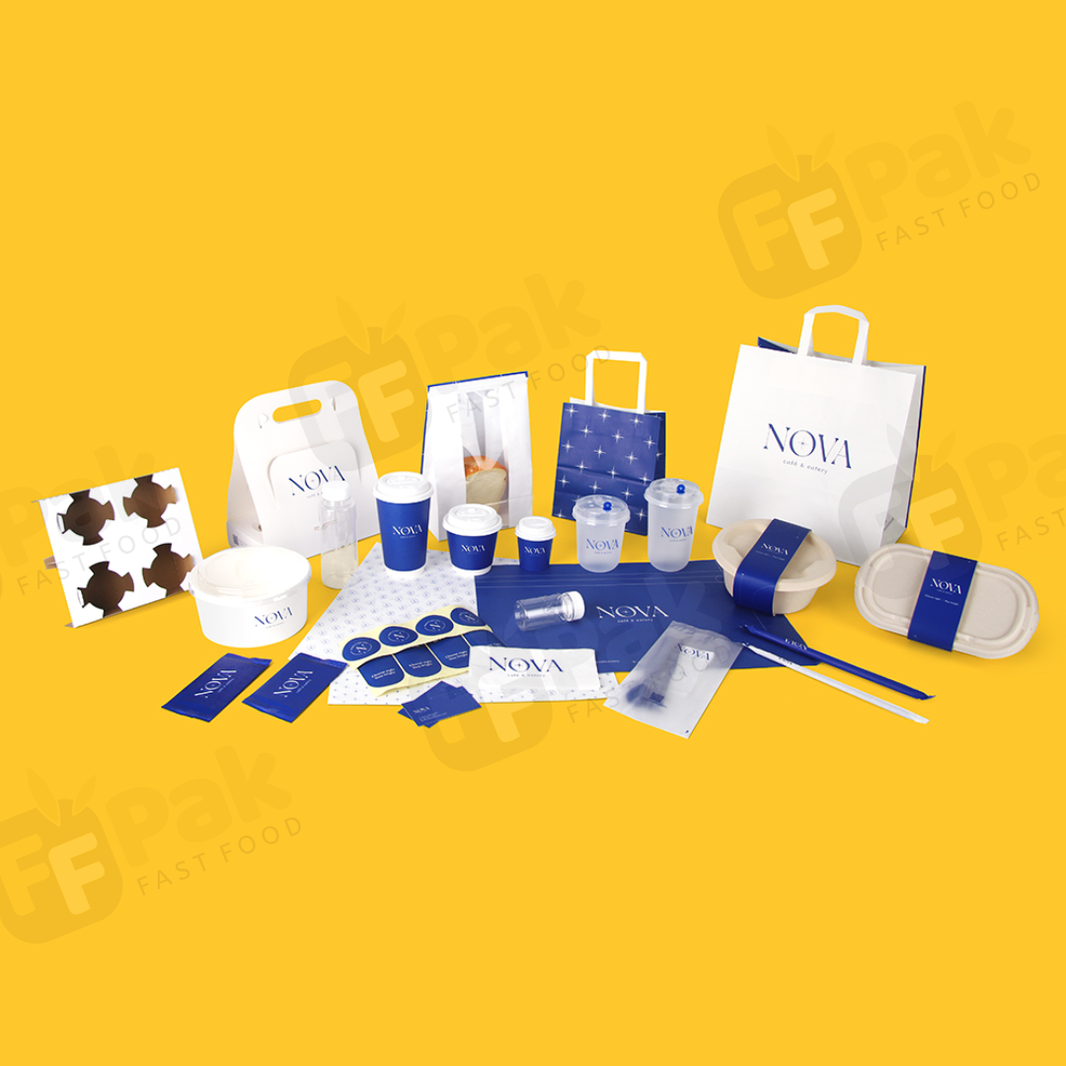 Custom Coffee Packaging & Disposable Paper Cups Wholesale | Fastfoodpak