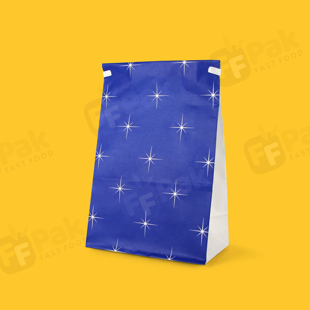 Factory Wholesale Custom Kraft SOS Paper Bag For Fast Food Take-out - Fastfoodpak