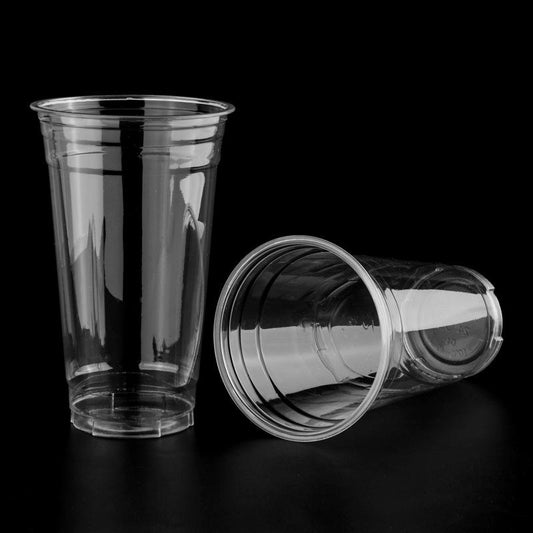 Biodegradable Compostable PLA Clear Disposable Transparent Cups for Drinking Coffee, Milk Tea, Cold Juice - Fastfoodpak