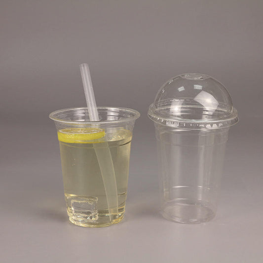 Biodegradable Compostable PLA Clear Disposable Transparent Cups for Drinking Coffee, Milk Tea, Cold Juice - Fastfoodpak